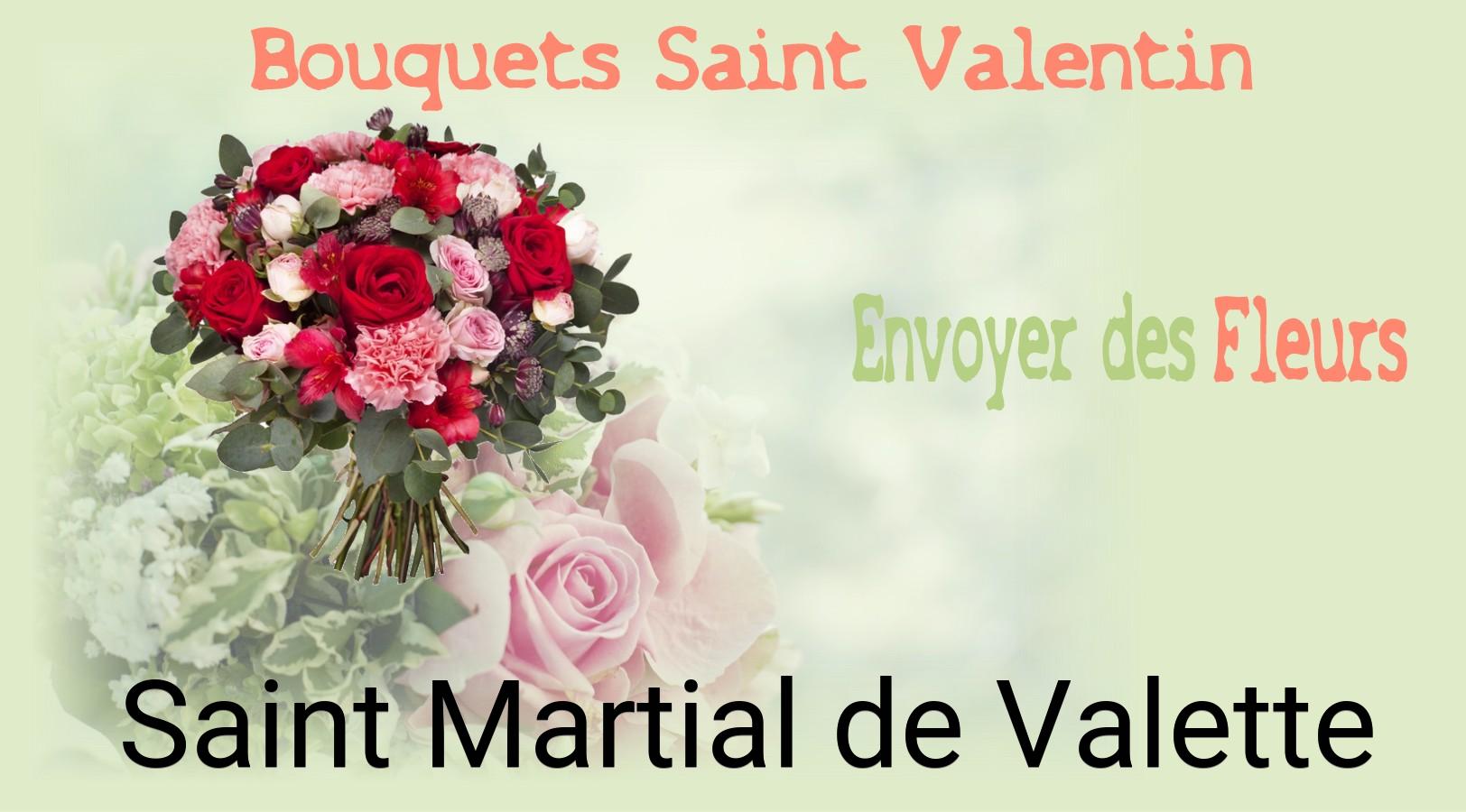 Roses de Saint-Valentin livrées à Saint-Martial-de-Valette